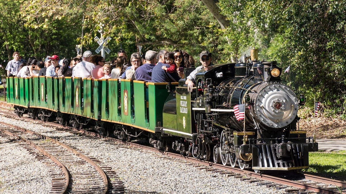Billy Jones Wildcat Railroad & 旋转木马